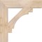 Ekena Millwork Merced Block Smooth Bracket, Douglas Fir, 5 1/2"W x 30"D x 30"H BKT06X30X30MRC05SDF - alternate 4